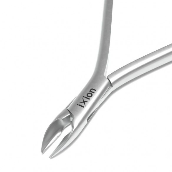 Alicate de Corte Ixion IX911 para Microligaduras de Alambre Blando, hasta .012", Acero Inox con TC