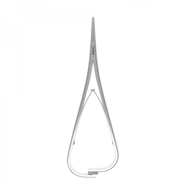 Pinza Mathieu IXION Smaha para Ligaduras Elastoméricas en Ortodoncia, Recta, Fina y Dentada