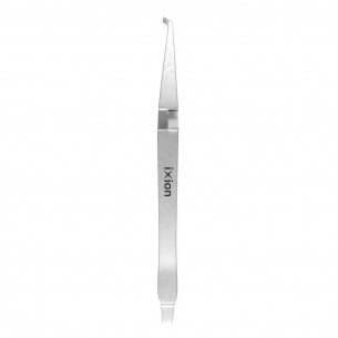 Pinza para Brackets Ixion Posicionadora con Punta Curvada, Ortodoncia, Acero Inox
