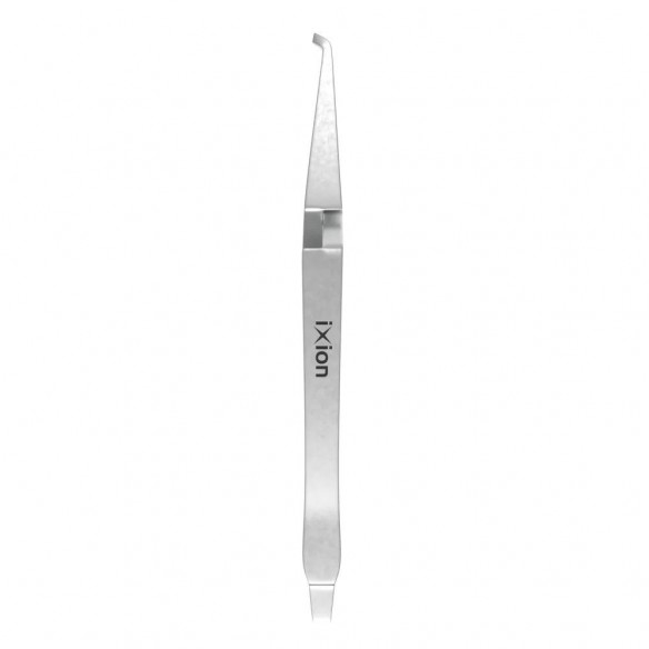 Pinza para Brackets Ixion Posicionadora con Punta Curvada, Ortodoncia, Acero Inox