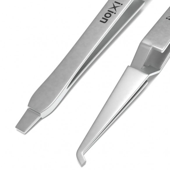 Pinza para Brackets Ixion Posicionadora con Punta Curvada, Ortodoncia, Acero Inox